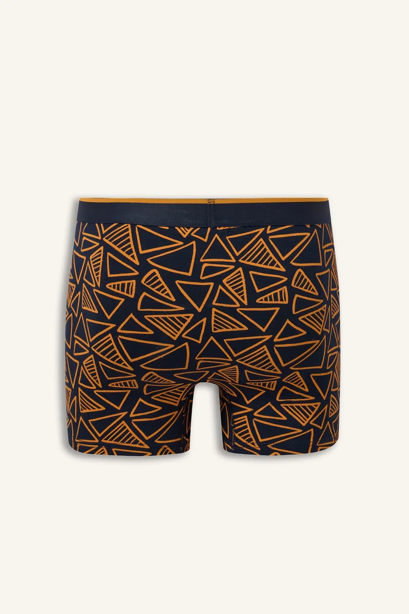 Defacto  Regular Fit Geometric Print 2 Piece Boxers for Men | Best Price UAE