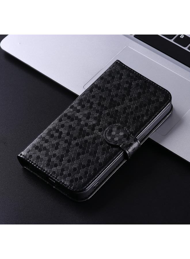 اس-توب جراب هاتف Honor X60i 5G من الجلد بتصميم نقاط العسل - Image 2