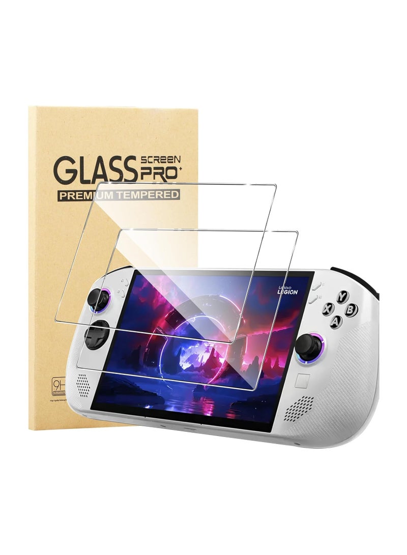 general Lenovo Legion Go S Screen Protector, 2 pcs HD Transparent 【Anti-scratch】 Tempered Glass Screen Protector, Anti-fingerprint Tempered Protective Glass, 【Bubble Free】 High Sensitivity Screen - Image 1