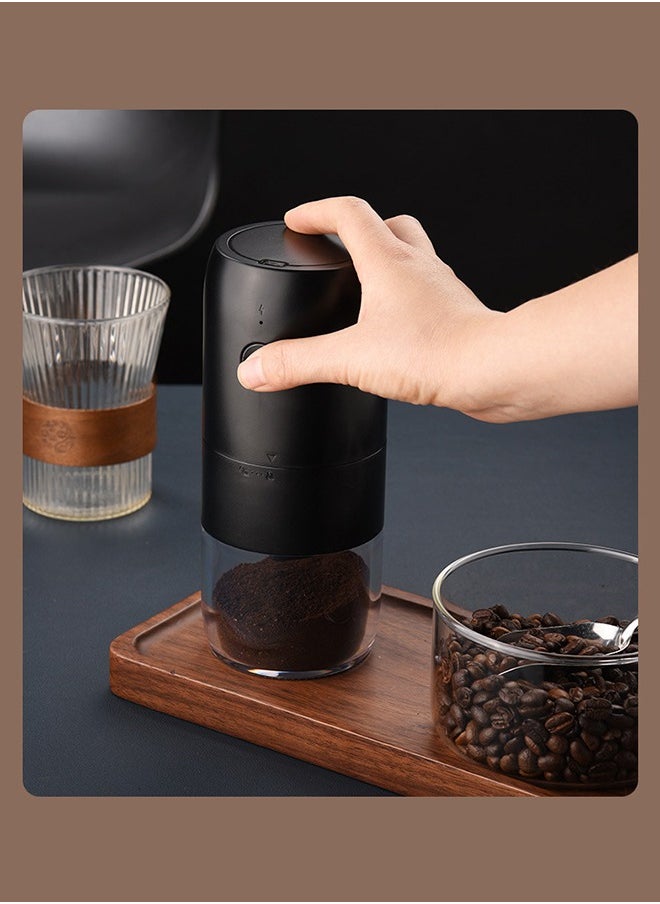 Joshberg Electric Coffee Grinder,Portable Coffee Bean Grinder,Adjustable Coarseness Grind,25W KMDJ-2A Black  - Image 4