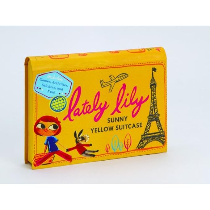 LATELY LILY SUNNY YELLOW SUITCASE - Image 1