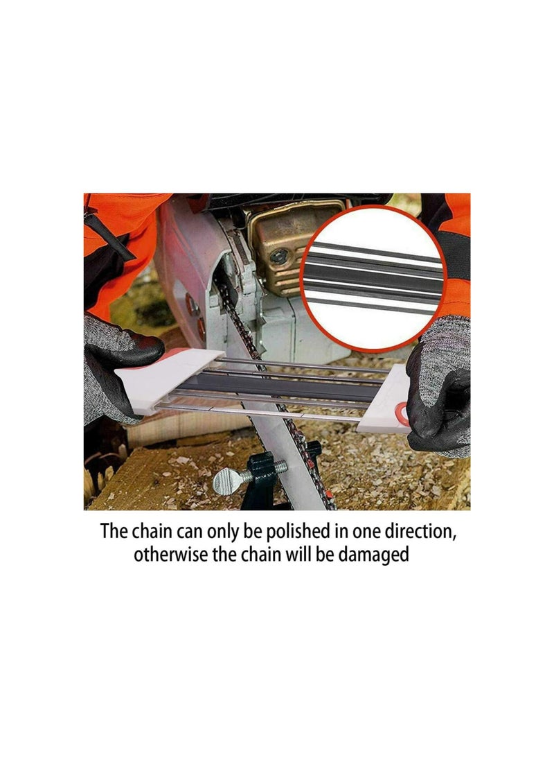 silvercnc - 2-in-1 4.8mm Easy File Chainsaw Chain Sharpener for Stihl Pitch .325" Diameter 3/16" - Image 1