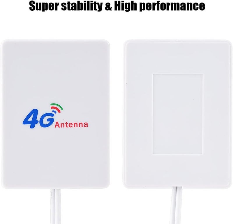 كلاراكو هوائي عالي الكسب 28 ديسيبل لشبكات الجيل الرابع/الثالث LTE، مضخم إشارة شبكة إيثرنت خارجي طويل المدى لجهاز توجيه الهاتف المحمول من هواوي E398/E3276/E392 (TS9 ذكر) - Image 2