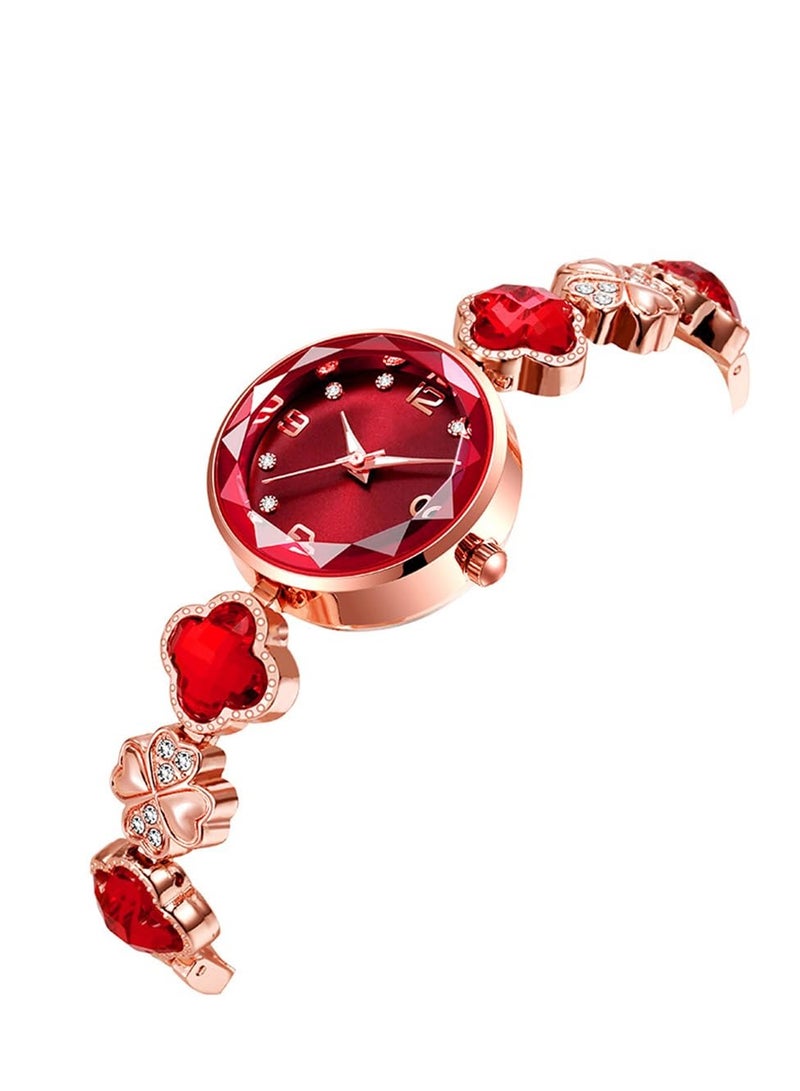 SOLARAE Women's Bracelet Watch Women Luxury Dress Ladies Stainless Steel Luminous Waterproof Date Wrist Watches - Image 3