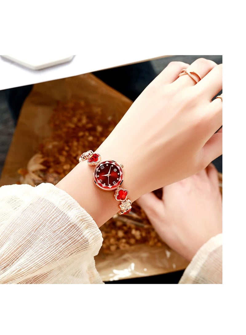 SOLARAE Women's Bracelet Watch Women Luxury Dress Ladies Stainless Steel Luminous Waterproof Date Wrist Watches - Image 2