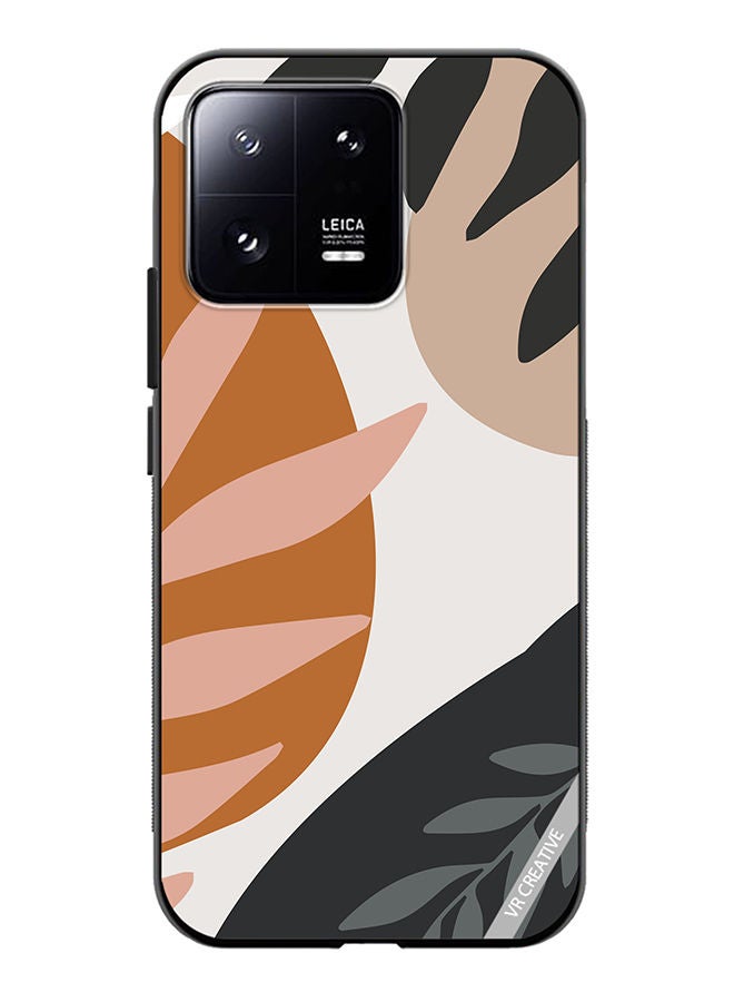 VR CREATIVE Protective Case Cover For Xiaomi 13 Leaf Tropical Design Multicolour - Image 1