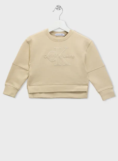 Calvin Klein Jeans Kids Logo Sweatshirt
