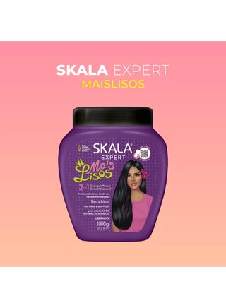 Expert Mais Lisos 2-in-1 Moisturizing Hair Cream And Conditioner I Nourishing and Repairing I For Frizzy and Straight Hair I 1000 grams - view 4