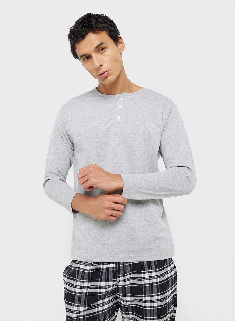 Seventy Five Nightwear T-Shirt & Pants Set  - Image 3