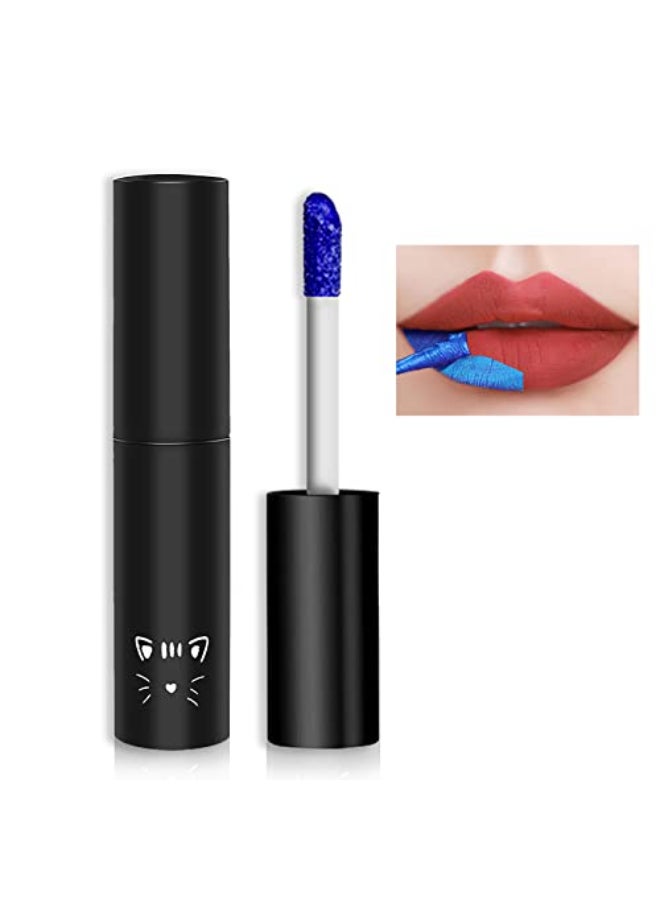 QIUFSSE Peel Off Lip Stain Lip Tint Matte Liquid Lipstick Nude Lip Gloss Long Lasting Waterproof Lip Tint Stain Nonstick Cup Peel Off Lipstick Lip Makeup for Women Girls 02 - Image 1