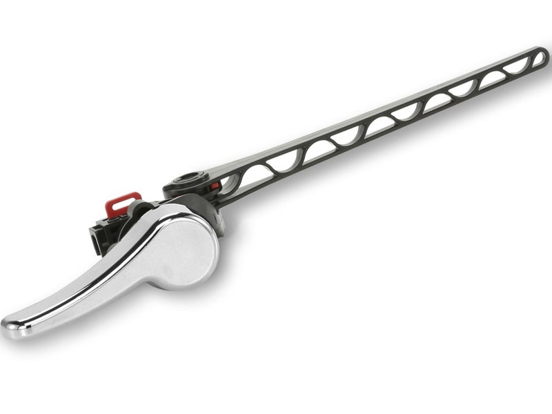Korky Toilet Handle, Chrome - Metal Handle - Tank Lever Replacement - Universal to Fit Front, Angled, Side, Left Mount Toilet - 6055BP - Image 1