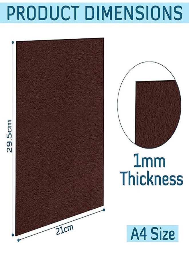 CANVASS® Non Woven Felt Fabric 1mm Thickness Polyester Cloth Felts School DIY Bundle for Sewing Dolls Crafts29.7cm X 21cm cm A4 (20) - Image 5