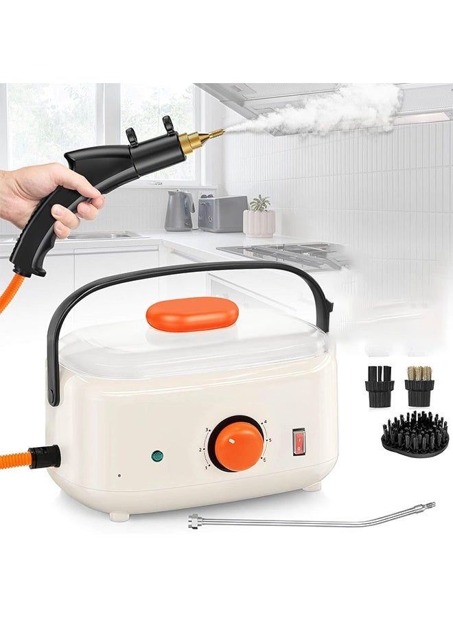 Joshberg Handheld Steam Cleaner 2500W 1500ml High Pressure Steamer for Kitchen/Car/Bathroom Cleaning,6-Adjustment Levels - Image 1
