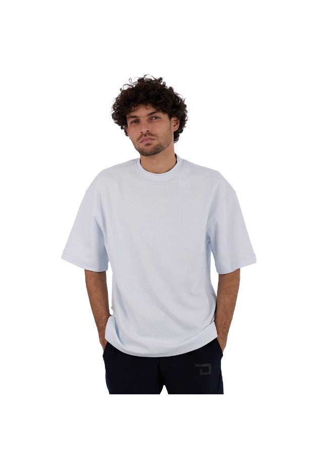دوت تيشيرت بيزك اوفر سايز رجالي  - Image 1