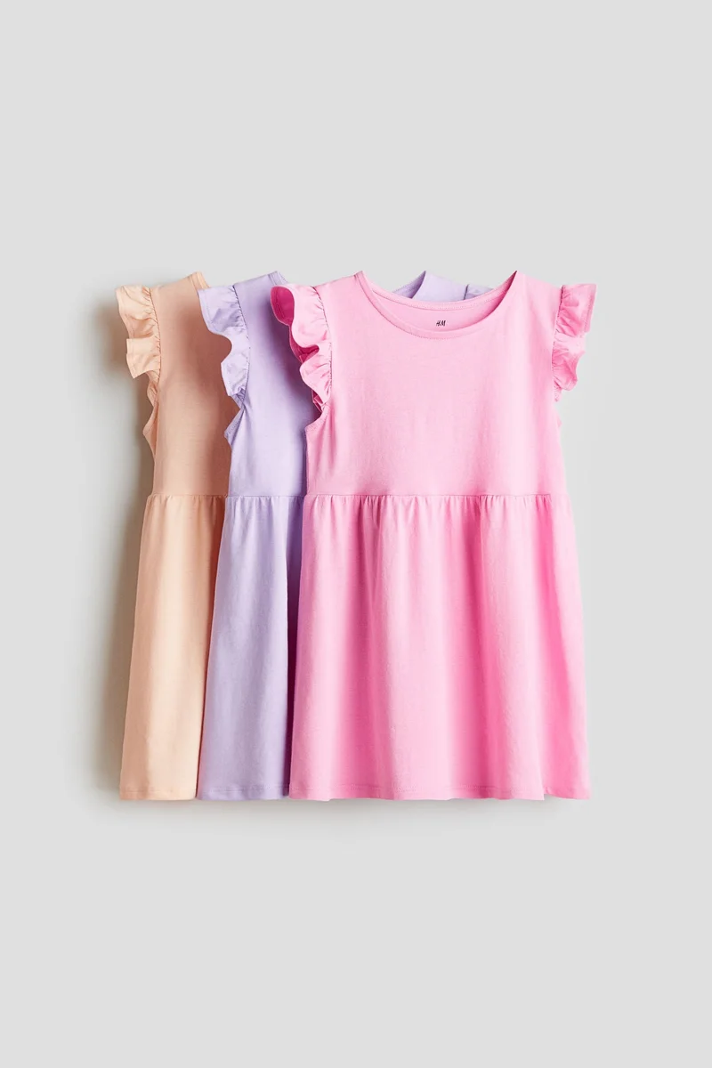 اتش اند ام 3-pack jersey dresses