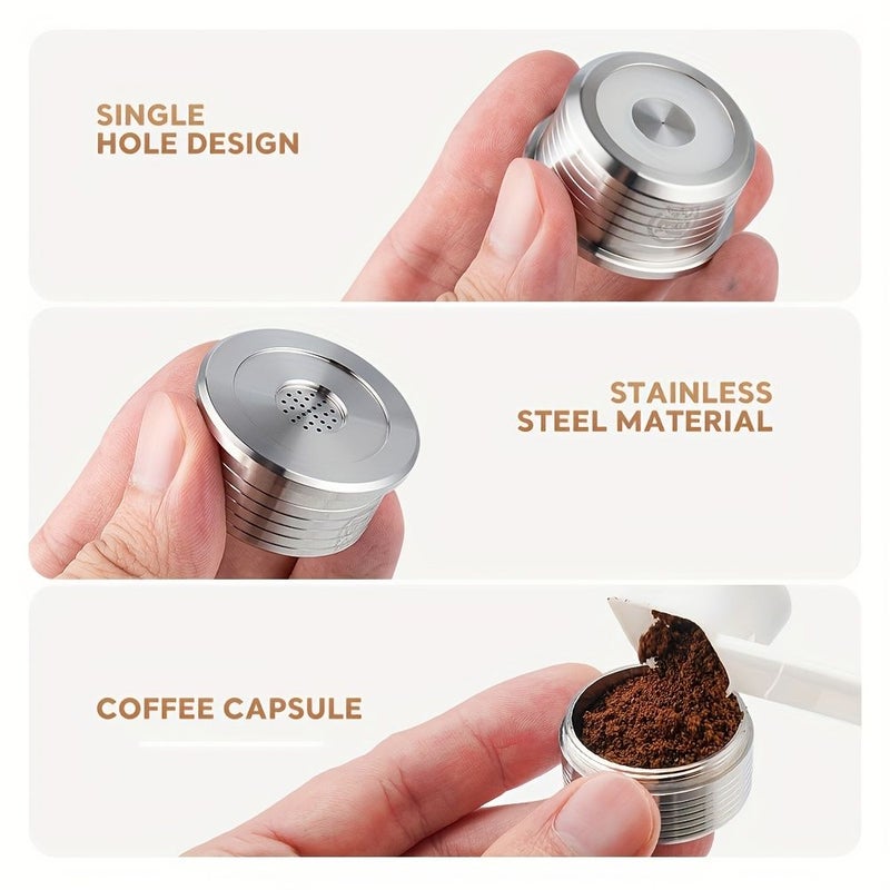 For Delta Q NDIQ7323 Coffee Machine Reusable Capsule Pod Stainless Steel Refillable Coffee Filter Cup 1pc - Image 5
