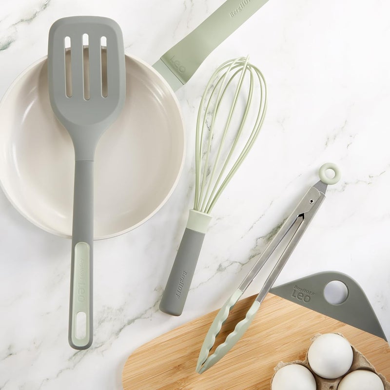 BergHOFF Serving Tong Balance 27CM - Ergonomic Silicone Tongs for Non-Stick Cookware - Image 5