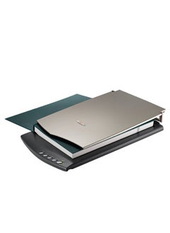 Plustek Flatbed Scanner, Lightweight, USB powered, Large Books or Documents Scanning, Optical Character Recognition technology integrated | Optic Slim 2610 Pro  - Image 1