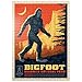 MyPuzzle.com MyPuzzle Legends of The National Parks Yosemites Bigfoot Vintage Poster Premium 500 Piece Jigsaw Puzzle for Adults - Image 2