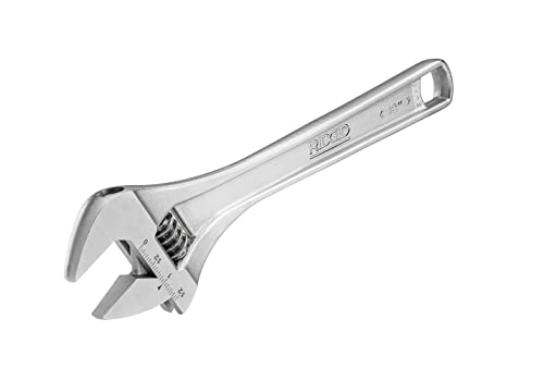Ridgid 86917 762 Adjustable Wrench 12inch Adjustable Wrench for Metric and SAE Silver Small - Image 1