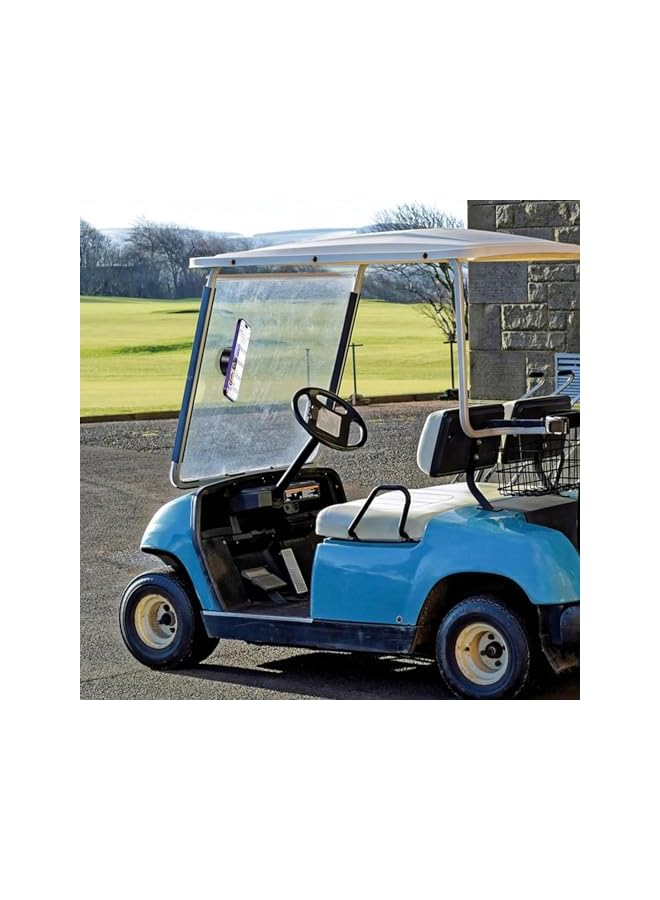 S-TOP 1pcs Magnetic Car Suction Cup Holder Mount,Double-Sided Magnetic Phone Holder Mount,Adjustable Cell Phone Mount(Sliver) - Image 3