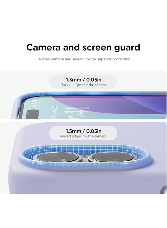 KASTWAVE iPhone 16 (6.1 inch) Silicone Case Cover, Liquid Gel Soft Ultra Slim Shockproof Back Cover Full Body Protection, Easy To Disassemble - Image 4