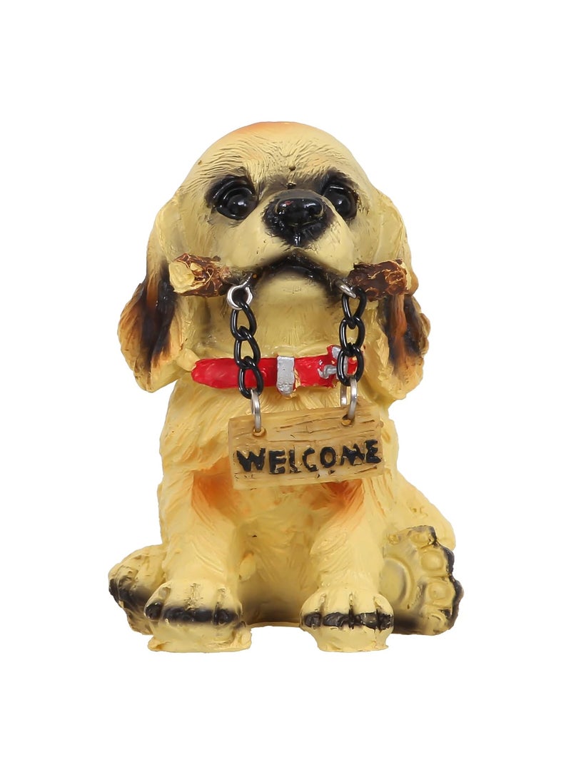 Webelkart Webelkart Designer Cute Puppy Stand Showpiece Gifts-3.75 Inches, Best Gift for Valentines, Gift for Dog Lovers  - Image 2