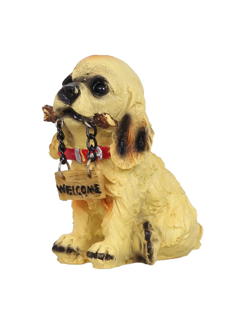 Webelkart Webelkart Designer Cute Puppy Stand Showpiece Gifts-3.75 Inches, Best Gift for Valentines, Gift for Dog Lovers  - Image 3