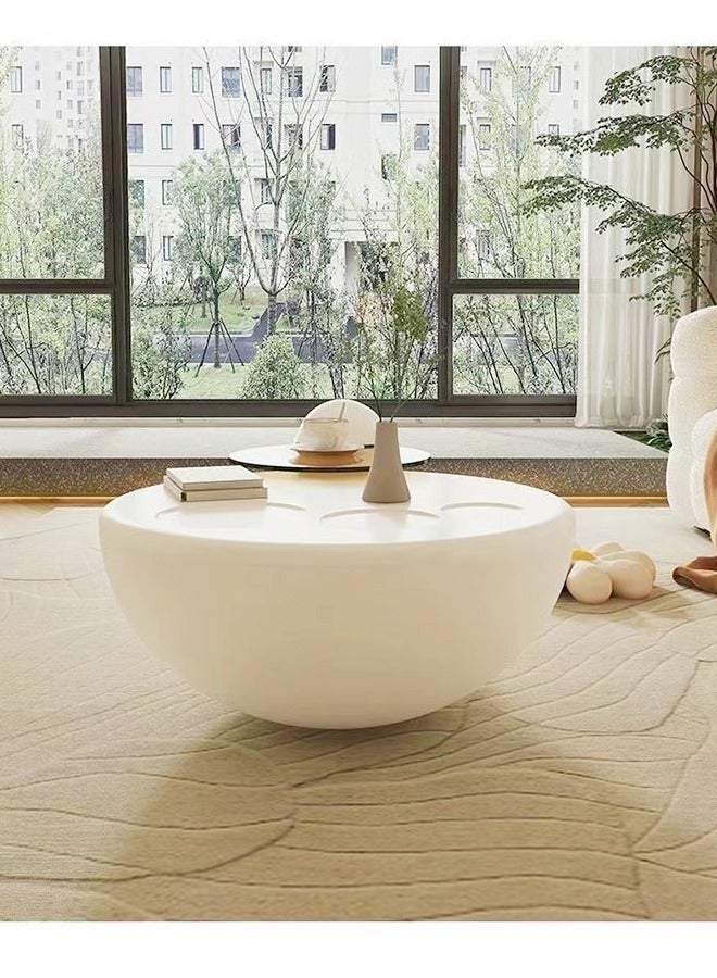 fashionhome Set of 2 Multifunction Modern Luxury Design Coffee Table Set Creative Claw Shape Side Table Glass Round End Table Center Table for Living Room Home Office Furniture 82 x 39 and 55 x 50 cm (Fully Assembled)  - Image 3