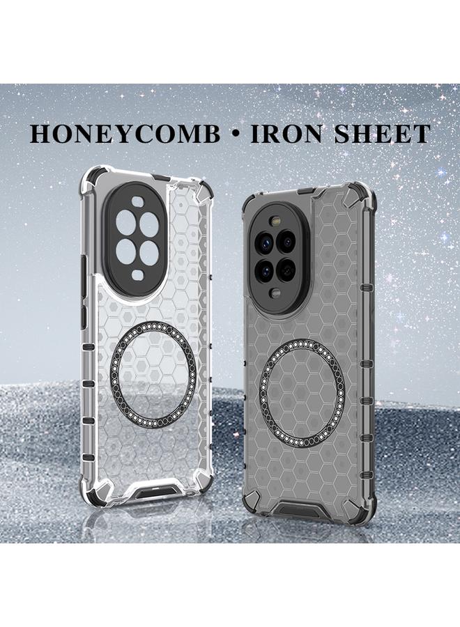 The Bros Phone Case For Huawei nova 13 Pro 5G Honeycomb Magnetic Ring Shockproof Phone Phone Case - Image 2