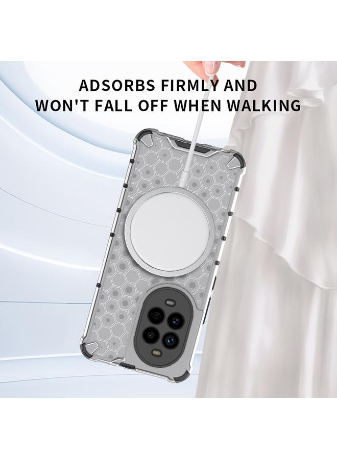 The Bros Phone Case For Huawei nova 13 Pro 5G Honeycomb Magnetic Ring Shockproof Phone Phone Case - Image 3
