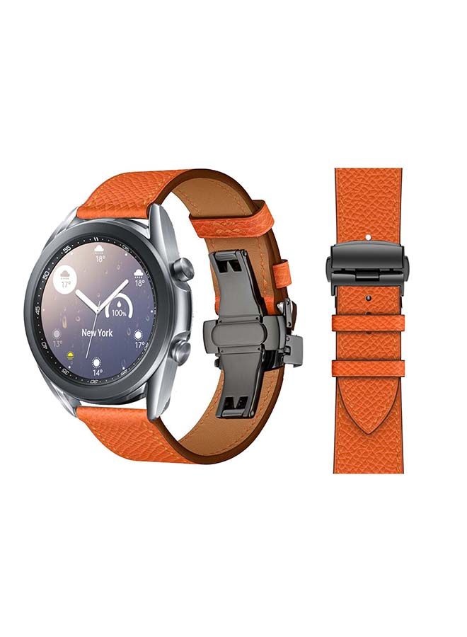 NIBEMINENT Replacement Band For Samsung Galaxy Watch3 Feu Epsom - Image 1