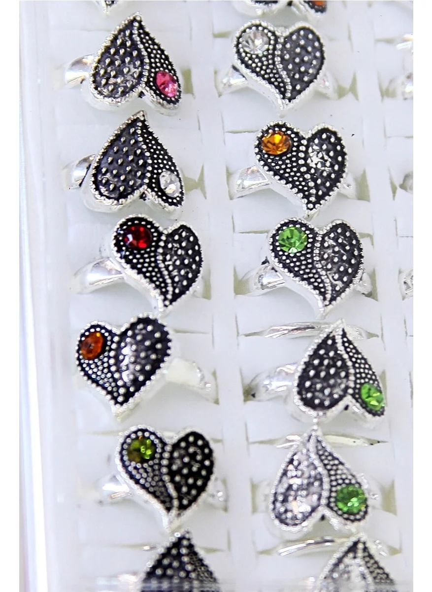 İhvan Online Heart Stone Ring 42'LI-6125