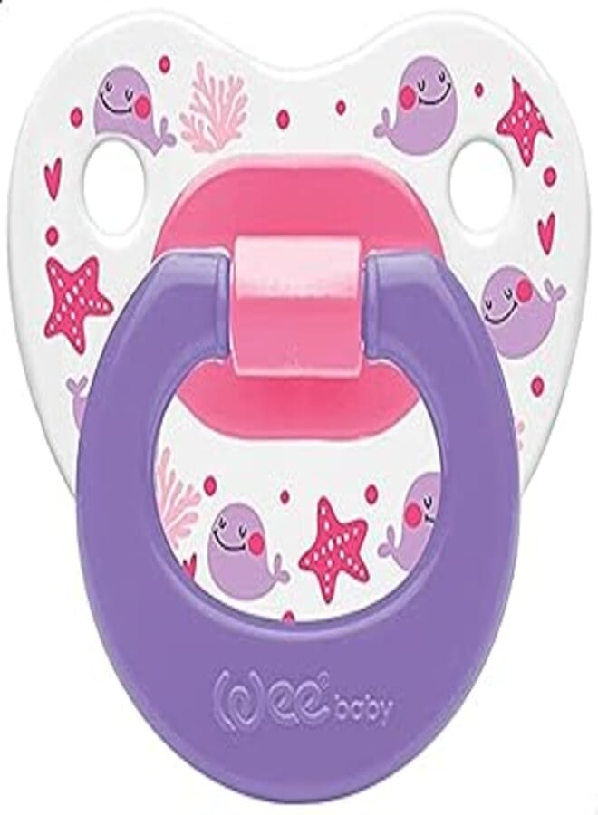 Wee baby Wee Baby Patterned Orthodontic Soother, Number 1 