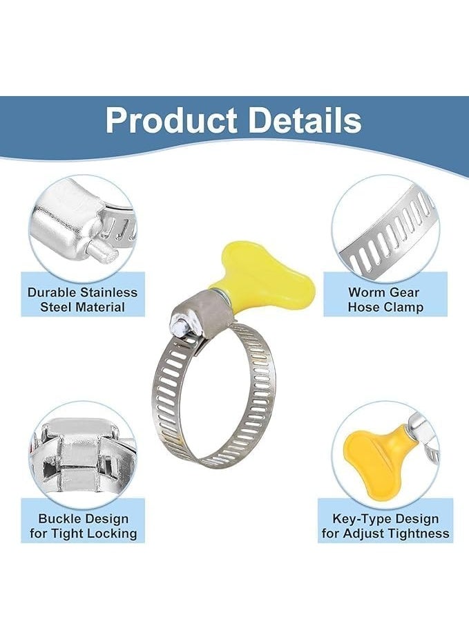 Lynacz Original Fastener Assortment Kit with Screws, Wall Plugs, Cable Clips & Hose Clamps - Image 3