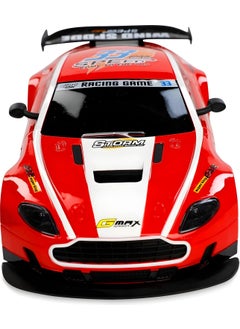 Apexma Remote Control Rechargeable 1:12 Toy Rally Car - Full Functional Racing Car with Lights  - Image 3