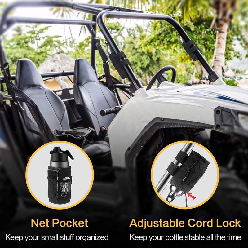 GEARV 2-Pack Universal Cup Holder for Bike, Scooter, Golf Cart, and Wheelchair - Image 4