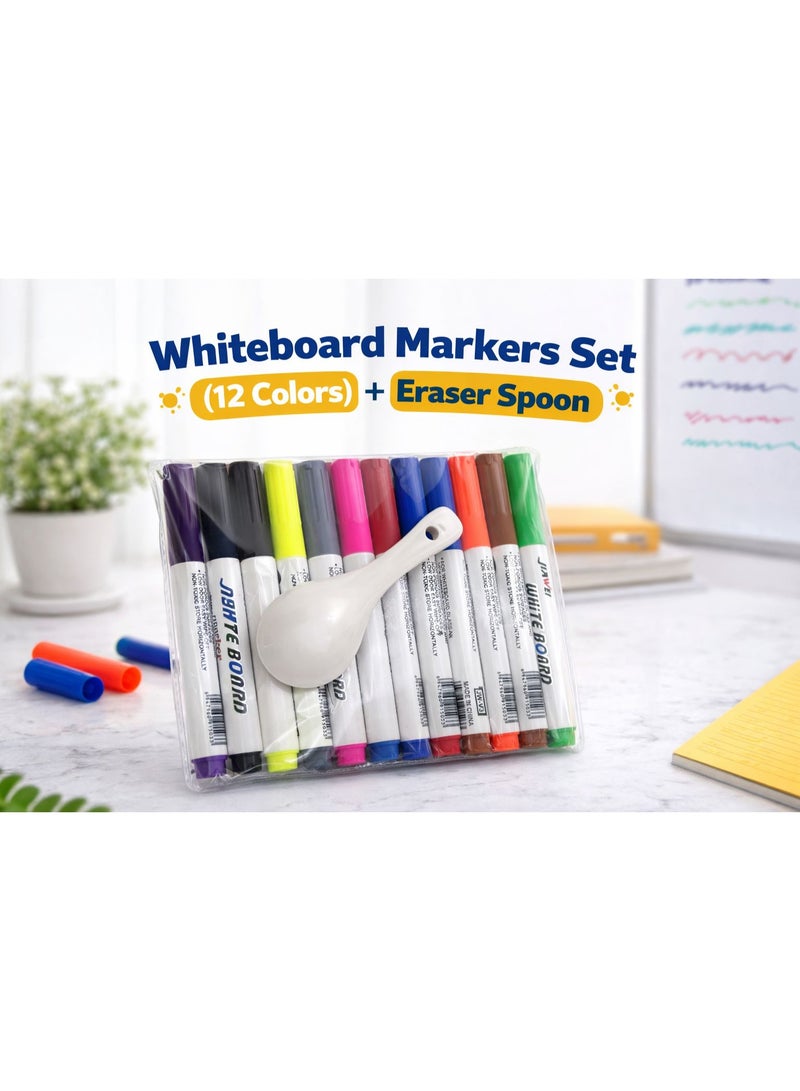 Floating Ink Pen Magic Water Painting Kit with Ceramic Spoon & Drawing Cards | DIY Water Floating Marker Art | Reusable Educational STEM Toy for Kids Ages 3+ - Image 1