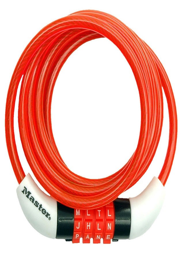 Master Lock 8152DASTWD Preset Word Combination Cable, Yellow - Image 3