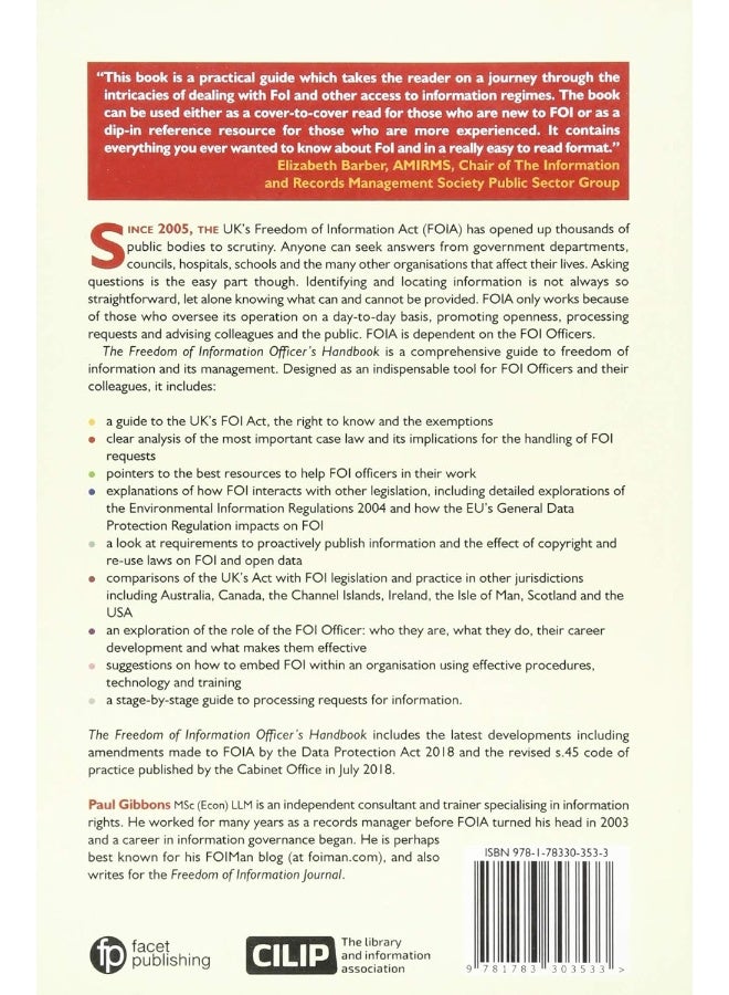 The Freedom of Information Officer's Handbook - Image 2