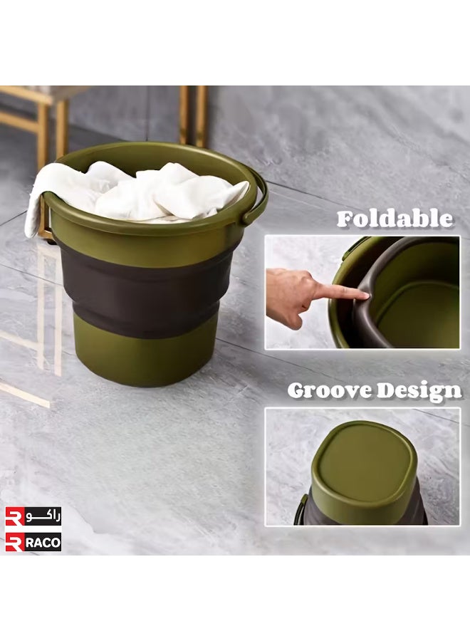 راكو دلو تخزين متعدد الوظائف قابل للطي من راكو - مناسب للحمامات والتخييم - Image 5