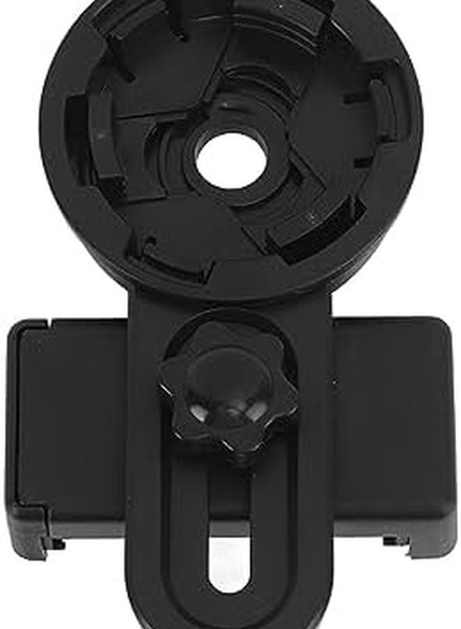 حامل محول الهاتف الذكي العالمي لتلسكوبات الفلك والمجاهر والتصوير الفوتوغرافي، مع مشبك هاتف بلاستيكي قابل للتعديل - Image 2