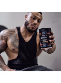 BEYOND RAW BEYOND RAW Concept X | Clinically Dosed Pre-Workout Powder | Contains Caffeine, L-Citrulline, Creatine, and Beta-Alanine | Gummy Worm | 20 Servings  - Image 4