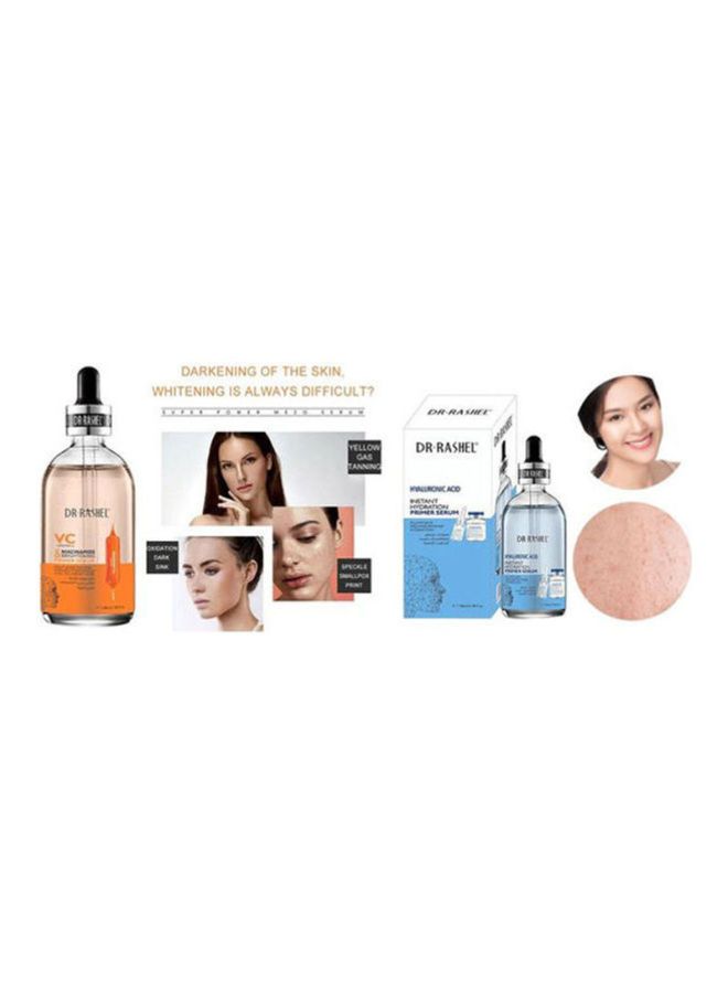 DR. RASHEL VitaminC Primer + Hyaluronic Acid Serum Blue/Orange 200ml - Image 3