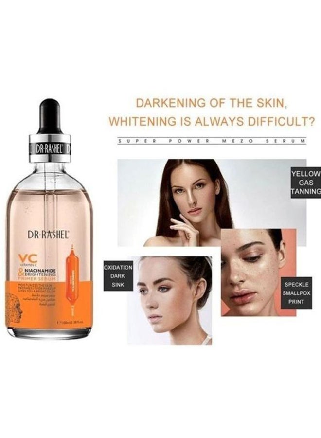 DR. RASHEL VitaminC Primer + Hyaluronic Acid Serum Blue/Orange 200ml - Image 4