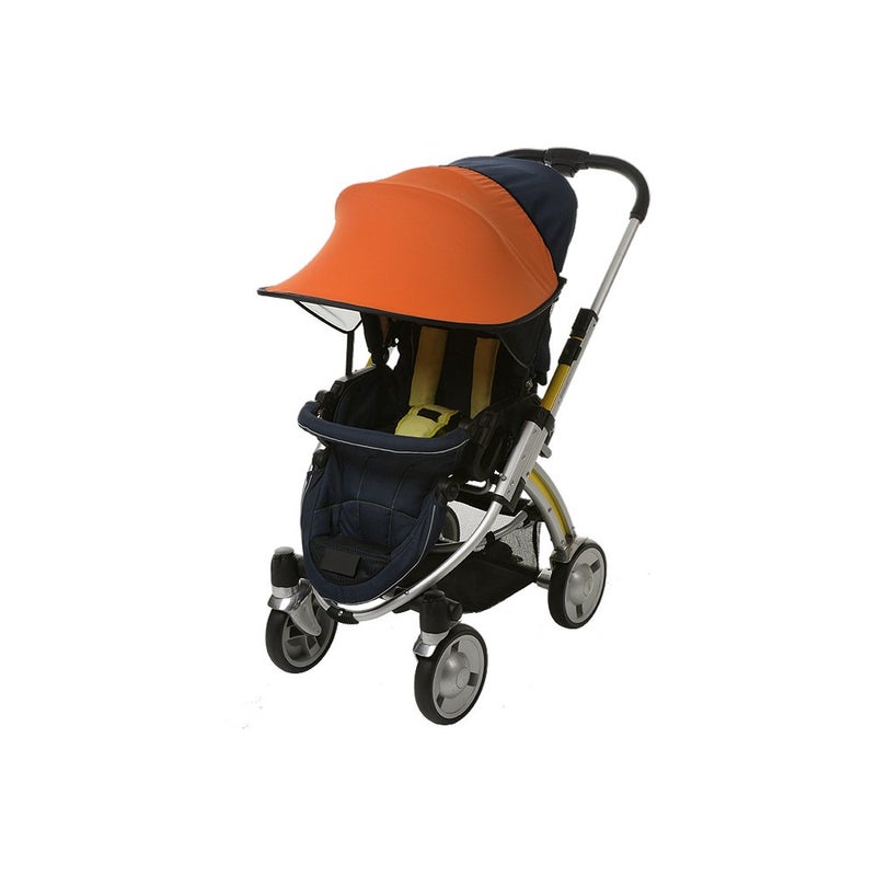 Manito Sun Shade for Strollers and Car Seats (Orange) UPF 50+ - Image 1