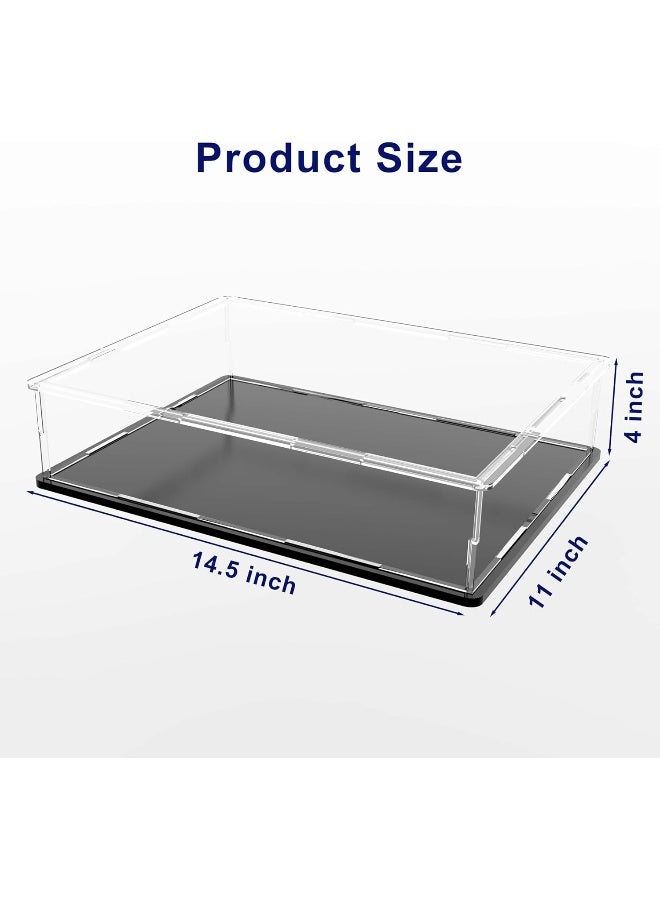 TPGP Book Cover Display Case, 14.5X11X4 Inch Acrylic Box For Book Display  - Image 5