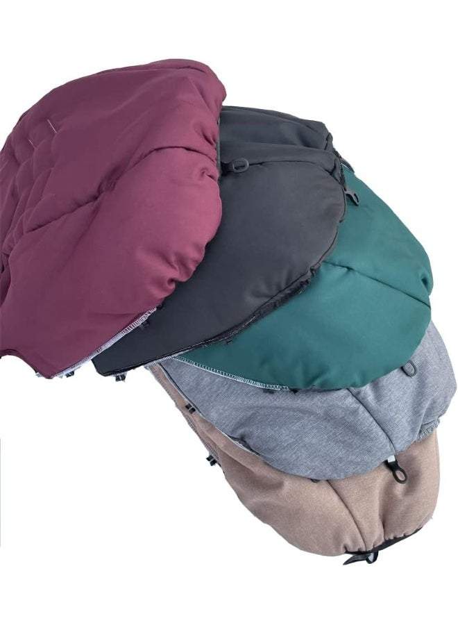 AICTIMO Seat Cushion Changing Kits Clothes, Sun Shade, Stroller Canopy Compatible with Doona Car Seat & Stroller (Green) - Image 5