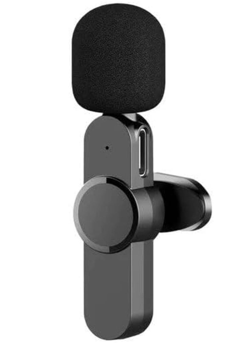 Generic Houmt Clip on Microphone - Wireless Lavalier Microphone for iPhone, Laptop, Computer, Android Phones, Camera - 3 in 1 Wireless Microphone for Podcast, Video Recording, TikTok - Mini Microphone  - Image 1