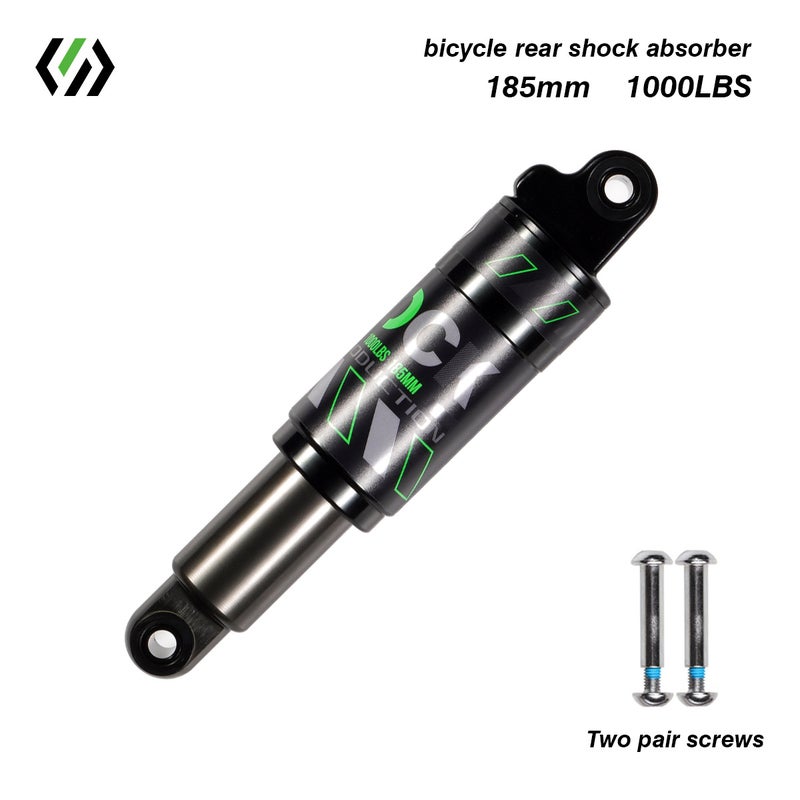 Chooee Bicycle Oil Spring Rear Liner Mountain Bike Aluminum Alloy Shock Absorber Folding Electric Car Oil Pressure Shock Absorber - Image 1